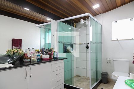 Casa de condomínio para alugar com 140m², 4 quartos e 3 vagas Casa de condomínio para alugar com 140m², 4 quartos e 3 vagasBanheiro da suíte 2