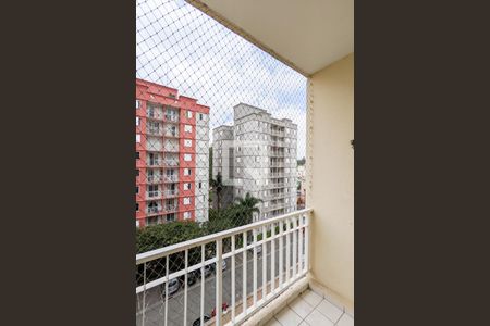 Varanda  de apartamento à venda com 3 quartos, 70m² em Baeta Neves, São Bernardo do Campo