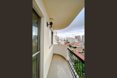 Varanda da Sala de apartamento à venda com 4 quartos, 114m² em Belenzinho, São Paulo