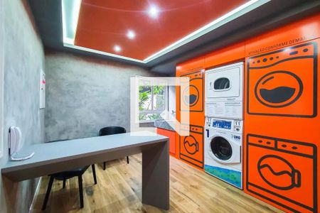 Apartamento à venda com 24m², 1 quarto e sem vaga Apartamento à venda com 24m², 1 quarto e sem vagaÁrea comum - Lavanderia