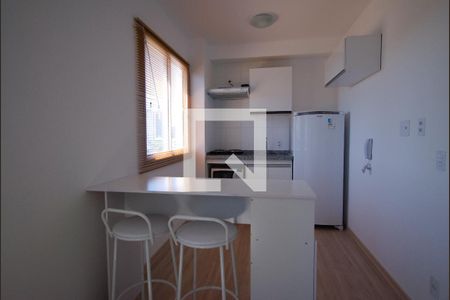 Cozinha de apartamento à venda com 1 quarto, 24m² em Sé, São Paulo