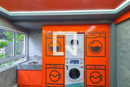 Apartamento à venda com 24m², 1 quarto e sem vaga Apartamento à venda com 24m², 1 quarto e sem vagaÁrea comum - Lavanderia