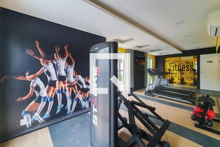 Apartamento à venda com 24m², 1 quarto e sem vaga Apartamento à venda com 24m², 1 quarto e sem vagaÁrea comum - Academia