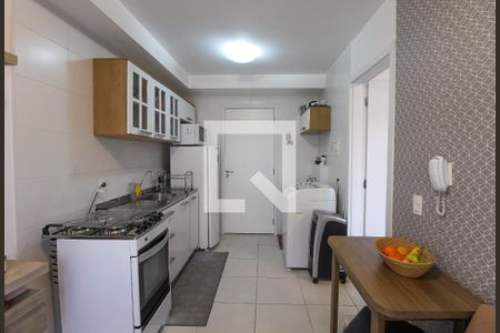 Sala/Cozinha de apartamento para alugar com 1 quarto, 28m² em Vila Alpina, São Paulo