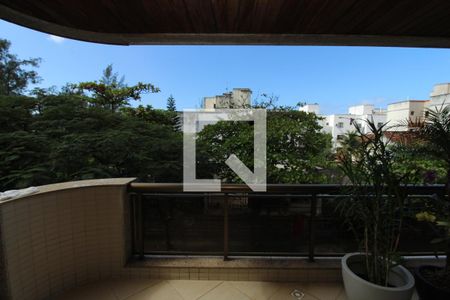Vista - Sala de apartamento à venda com 2 quartos, 75m² em Recreio dos Bandeirantes, Rio de Janeiro