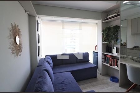 Sala  de apartamento à venda com 1 quarto, 40m² em Santana, São Paulo