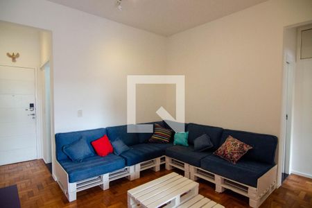 Sala de apartamento para alugar com 1 quarto, 47m² em Copacabana, Rio de Janeiro