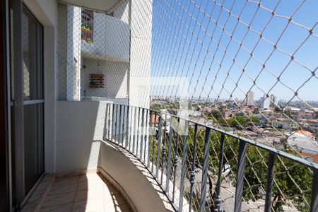 Varanda da Sala de apartamento para alugar com 1 quarto, 43m² em Vila Londrina, São Paulo