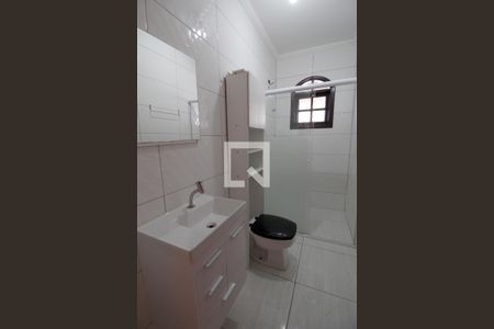 Banheiro da Suíte de casa para alugar com 3 quartos, 140m² em Parque dos Eucaliptos, Sorocaba