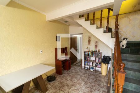 Sala de casa para alugar com 3 quartos, 122m² em Vila Araguaia, São Paulo