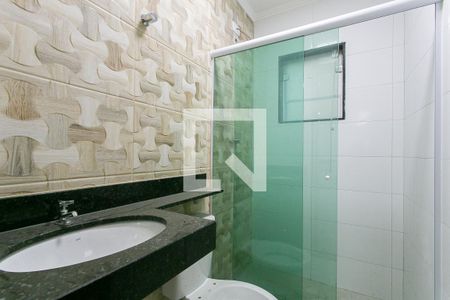 Banheiro de kitnet/studio para alugar com 1 quarto, 30m² em Vila Sao Geraldo, São Paulo