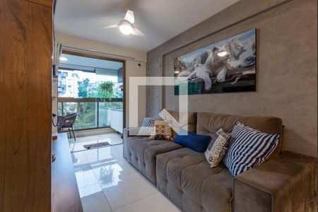 Sala de apartamento à venda com 3 quartos, 79m² em Anil, Rio de Janeiro