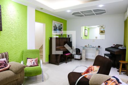 Sala de casa à venda com 3 quartos, 128m² em Campestre, Santo André