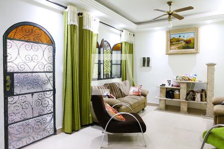 Sala de casa à venda com 3 quartos, 128m² em Campestre, Santo André