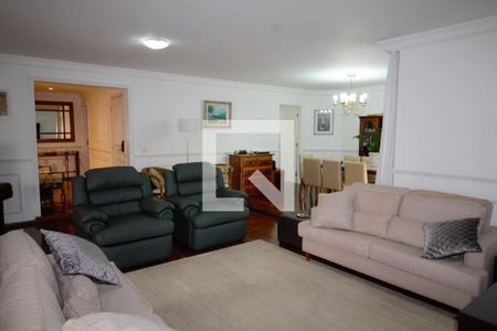 Sala de apartamento para alugar com 3 quartos, 240m² em Jardim Fonte do Morumbi, São Paulo