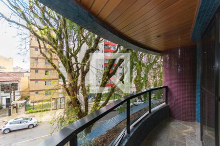 Varanda da Sala de apartamento para alugar com 4 quartos, 172m² em Alto da Rua Xv, Curitiba