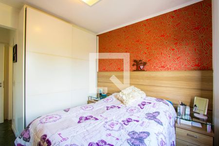 Quarto 1 - Suíte de apartamento para alugar com 2 quartos, 67m² em Vila Homero Thon, Santo André