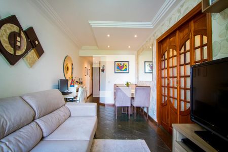 Sala de apartamento para alugar com 2 quartos, 67m² em Vila Homero Thon, Santo André