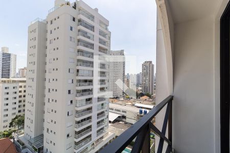 Varanda da Sala de apartamento à venda com 2 quartos, 54m² em Vila Gumercindo, São Paulo