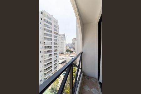 Varanda da Sala de apartamento à venda com 2 quartos, 54m² em Vila Gumercindo, São Paulo