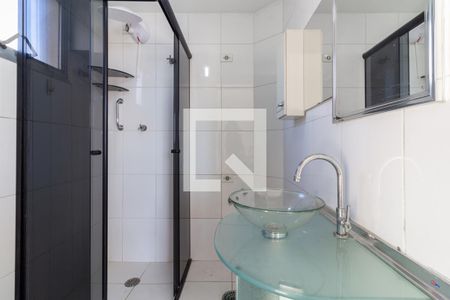 Banheiro Suíte de apartamento para alugar com 1 quarto, 41m² em Indianópolis, São Paulo