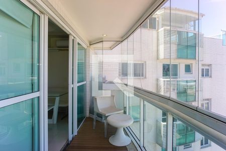 Varanda da Sala de apartamento à venda com 2 quartos, 70m² em Barra da Tijuca, Rio de Janeiro