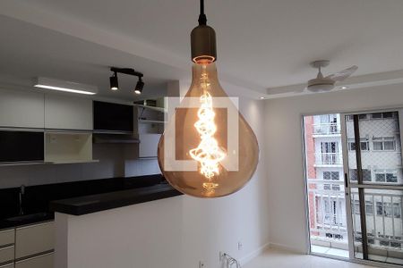 Detalhe Sala de apartamento para alugar com 2 quartos, 46m² em Jacarepaguá, Rio de Janeiro