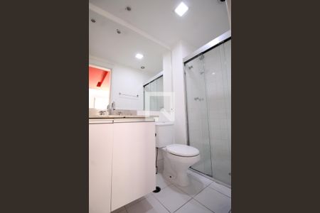 Apartamento à venda com 46m², 1 quarto e 1 vaga Apartamento à venda com 46m², 1 quarto e 1 vagaBanheiro da Suíte