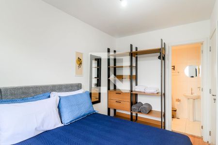 Suíte de apartamento para alugar com 1 quarto, 30m² em Jardim Caravelas, São Paulo