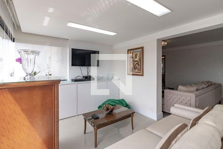 Apartamento à venda com 140m², 3 quartos e 2 vagas Apartamento à venda com 140m², 3 quartos e 2 vagasVaranda Gourmet da Sala