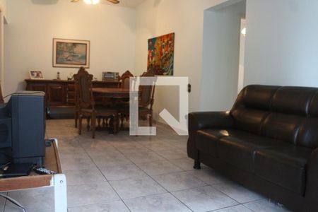 Sala de apartamento para alugar com 3 quartos, 110m² em Itararé, São Vicente