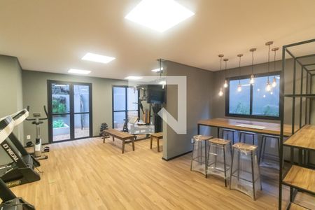 Studio para alugar com 24m², 1 quarto e sem vagaAcademia