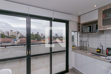 Cozinha de apartamento à venda com 1 quarto, 66m² em Campo Belo, São Paulo