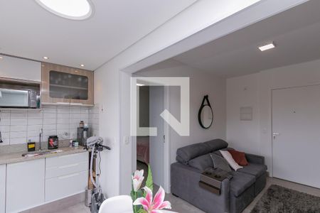 Sala/Cozinha de apartamento à venda com 1 quarto, 66m² em Campo Belo, São Paulo