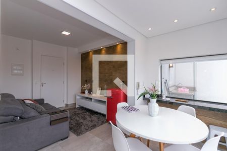 Cozinha de apartamento à venda com 1 quarto, 66m² em Campo Belo, São Paulo