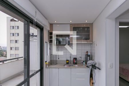 Cozinha de apartamento à venda com 1 quarto, 66m² em Campo Belo, São Paulo
