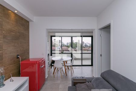 Sala de apartamento à venda com 1 quarto, 66m² em Campo Belo, São Paulo