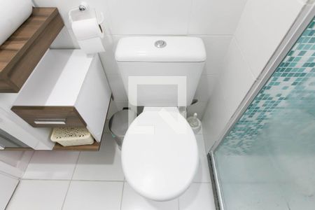 Apartamento à venda com 45m², 2 quartos e 1 vagaDetalhe banheiro