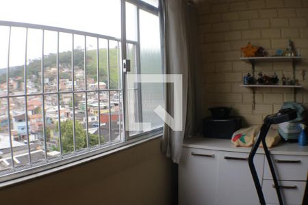 Sala de apartamento à venda com 1 quarto, 46m² em Tanque, Rio de Janeiro