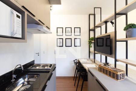 Studio de kitnet/studio para alugar com 1 quarto, 27m² em Indianópolis, São Paulo