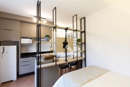 Studio de kitnet/studio para alugar com 1 quarto, 27m² em Indianópolis, São Paulo