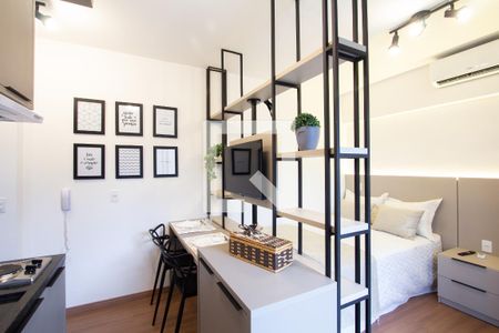 Studio de kitnet/studio para alugar com 1 quarto, 27m² em Indianópolis, São Paulo