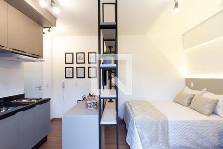 Studio de kitnet/studio para alugar com 1 quarto, 27m² em Indianópolis, São Paulo