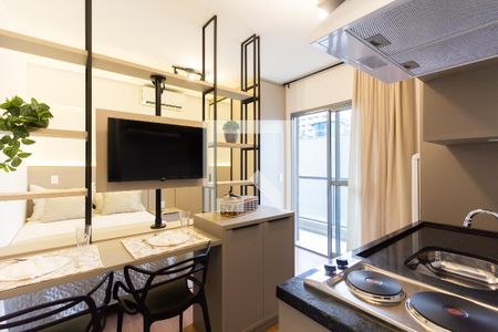 Studio de kitnet/studio para alugar com 1 quarto, 27m² em Indianópolis, São Paulo