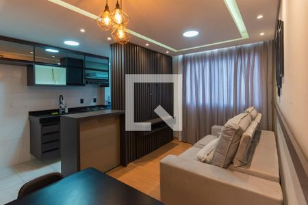 Sala de apartamento para alugar com 2 quartos, 43m² em Vila Anhangüera, Campinas