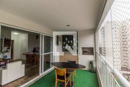Varanda gourmet de apartamento à venda com 3 quartos, 132m² em Tamboré, Santana de Parnaíba