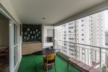 Varanda gourmet de apartamento à venda com 3 quartos, 132m² em Tamboré, Santana de Parnaíba