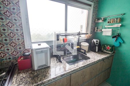 Apartamento à venda com 132m², 3 quartos e 2 vagasDetalhe cozinha