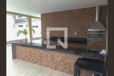 Área comum - Churrasqueira de apartamento para alugar com 2 quartos, 40m² em Vila Lage, São Gonçalo