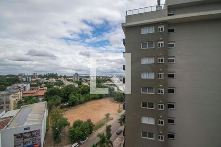Vista do Sala/Quarto de apartamento à venda com 1 quarto, 38m² em Marechal Rondon, Canoas
